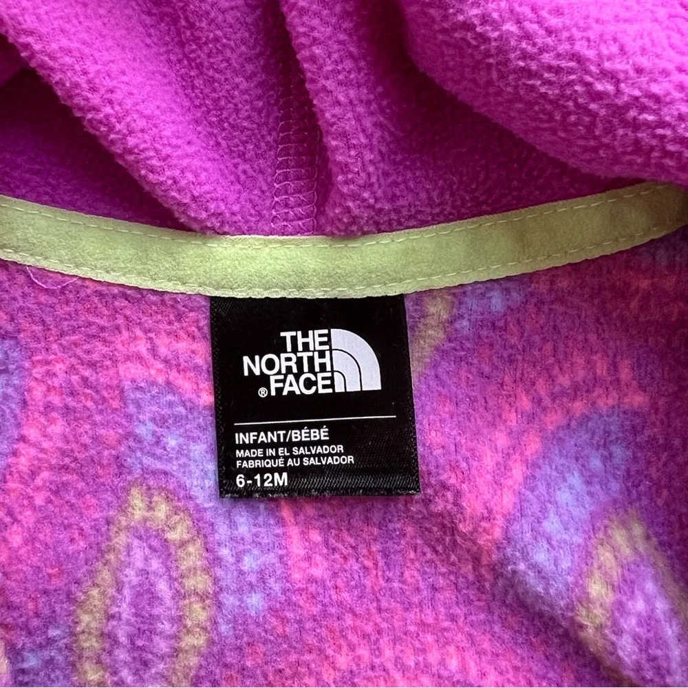 NORTH FACE Baby Hooded Fleece Jacket, 6-12mo